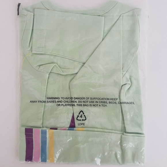 Tea Collection Rainbow Cloud Graphic Tee Size 9-12 Months NWT - Picture 4 of 4